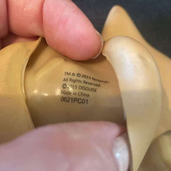 Like New The Legend of Zelda Adult Costume Hylian Cosplay Tan Cream Ears Only - Picture 5 of 5